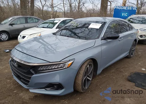2021 Honda Accord Sport from USA, damaged, VIN 1HGCV1F34MA015320